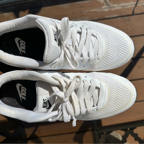 Air Max 90 G Spikeless Golf Shoe - White/Black - Picture 5 of 8